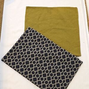 Pottery barn and crate and barrel decorative pillow cases